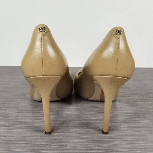 Sam Edelman Hazel Pointed Toe Pump, Nude Leather, Womens Size 9 - Picture 5 of 11